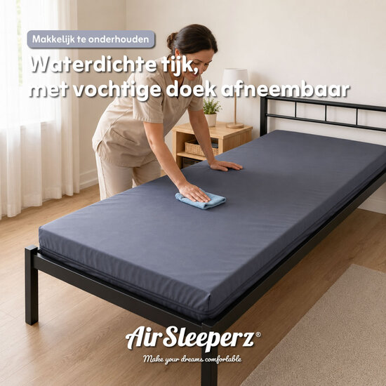 AirSleeperz® waterdicht incontinentiematras - zorgmatras 90×200 cm