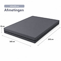 AirSleeperz® waterdicht incontinentiematras - zorgmatras 140×200 cm