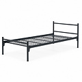 AirSleeperz® Metalen projectbed Manon 90x200 cm - 1 persoons