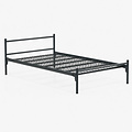 AirSleeperz® Metalen projectbed Manon 90x200 cm - 1 persoons
