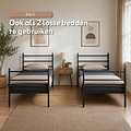 AirSleeperz® Metalen project stapelbed Linda 90x200x175 cm