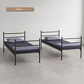 AirSleeperz® Metalen project stapelbed Linda 90x200x175 cm