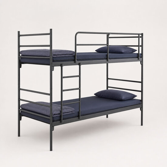 AirSleeperz® Metalen project stapelbed Linda 90x200x175 cm