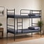 AirSleeperz® Metalen project stapelbed Linda 90x200x175 cm