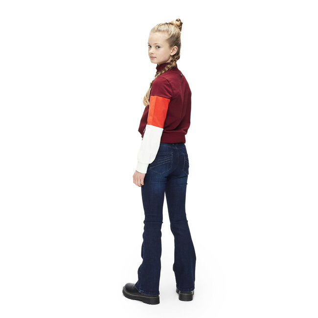 Retour Jeans Meisjes sweater - Dorieke - Wijn rood