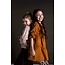 Like Flo Meisjes rok - AOP mesh lang - Camel
