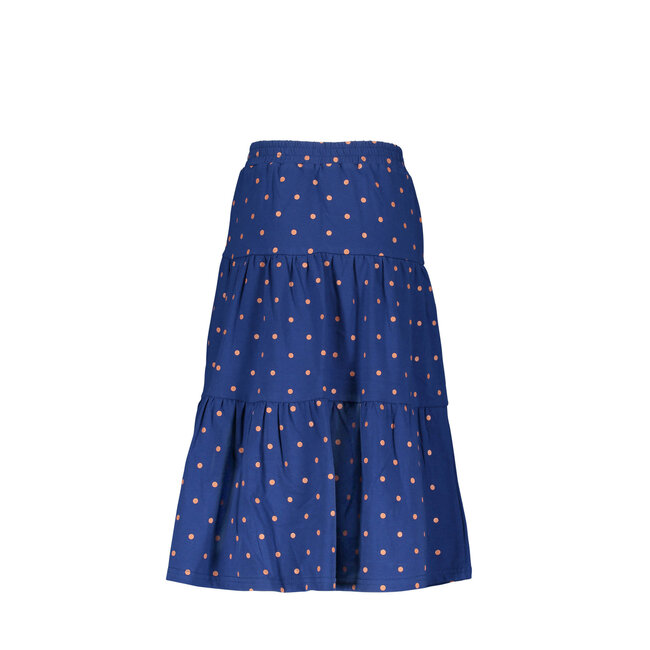 B.Nosy Meisjes rok midi - Stoere stippen en gesmokte boord - Tough stippen