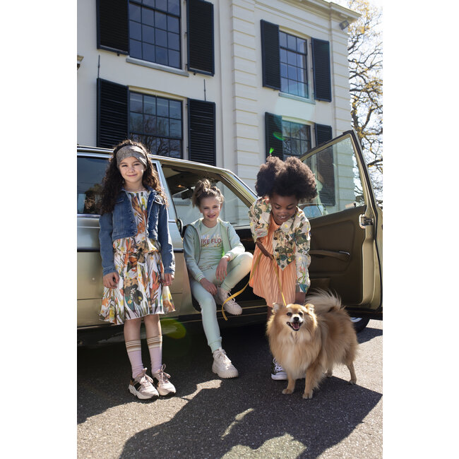 Like Flo Meisjes spijkerjas - Zand