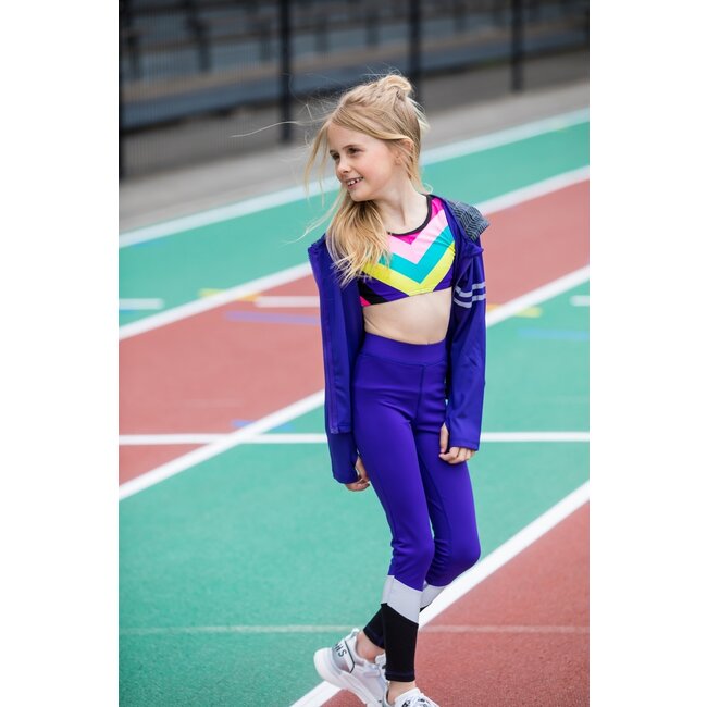 B.Nosy Meisjes legging - Diep paars