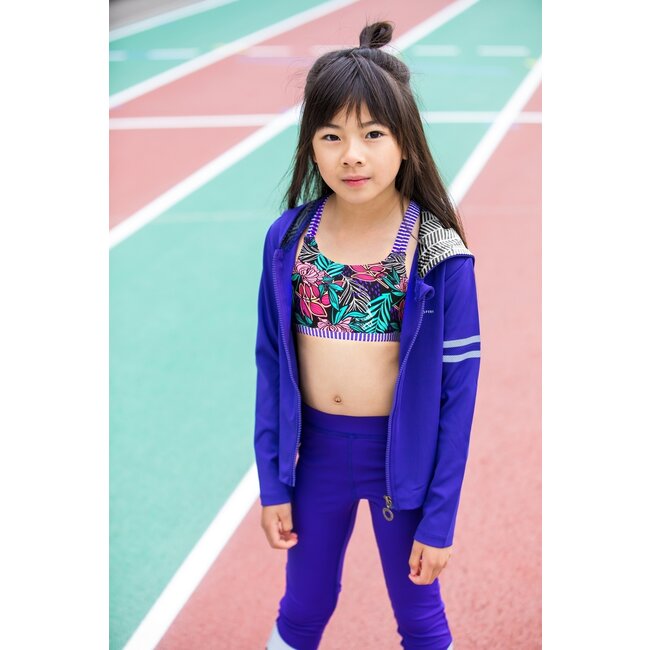 B.Nosy Meisjes legging - Diep paars