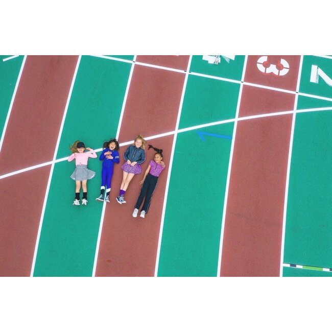 B.Nosy Meisjes legging - Diep paars