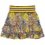 Quapi Meisjes rok - Mint - AOP zand animal bloemen