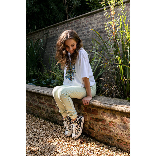 LOOXS 10sixteen Meisjes t-shirt - Wit