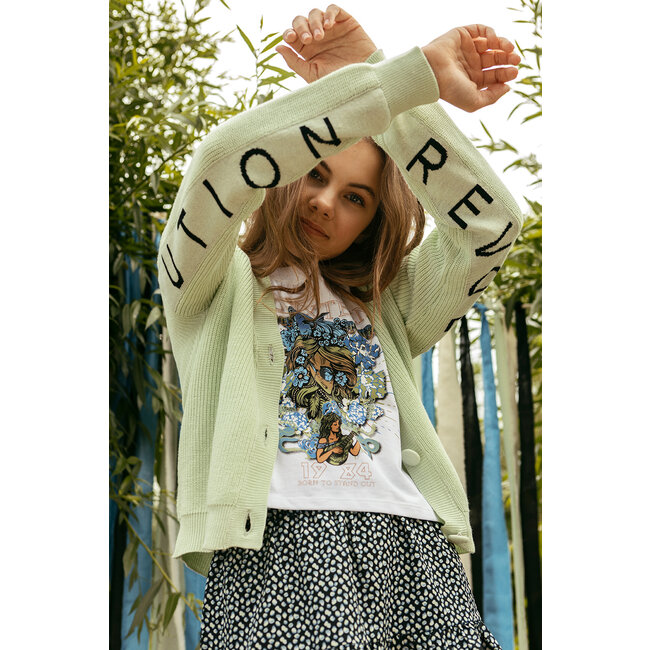 LOOXS 10sixteen Meisjes t-shirt - Wit