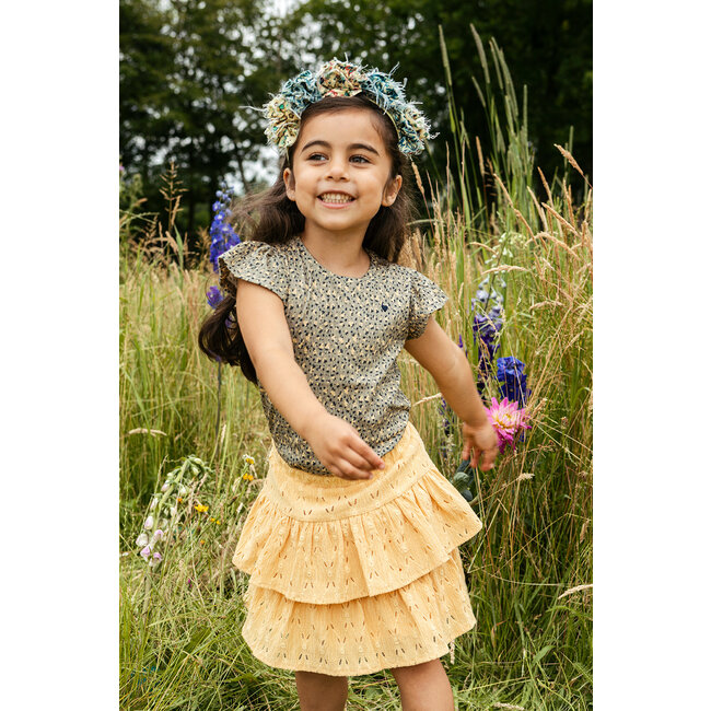 LOOXS Little Meisjes top plisse - Daisy AO