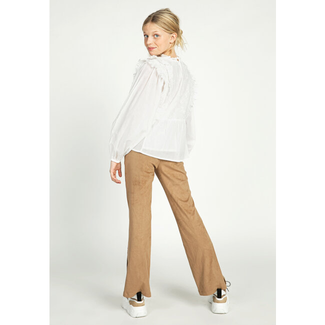 AI&KO Meisjes broek - Suelina Pes 734 G - Smoke zand