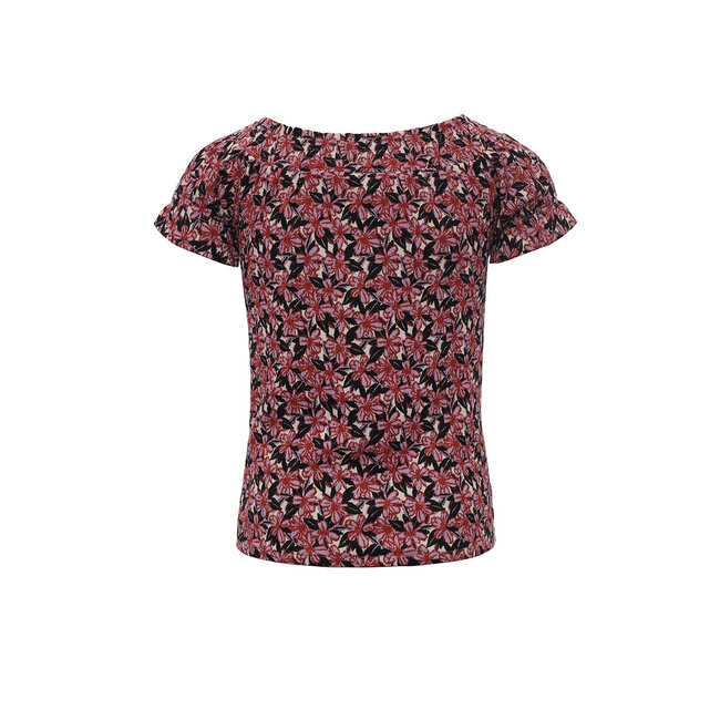 LOOXS 10sixteen Meisjes top crinkle - Hawaii bloemen