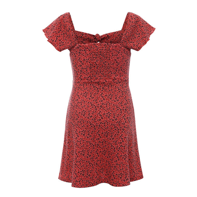 LOOXS 10sixteen Meisjes jurk - Papaya