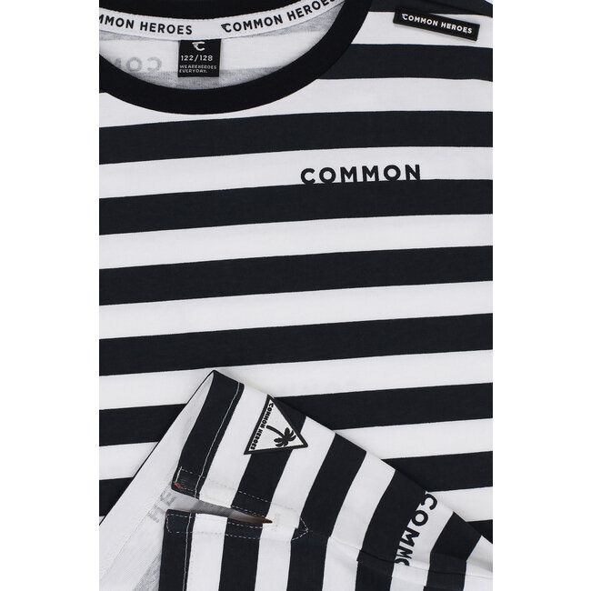Common Heroes Jongens t-shirt - Gestreept