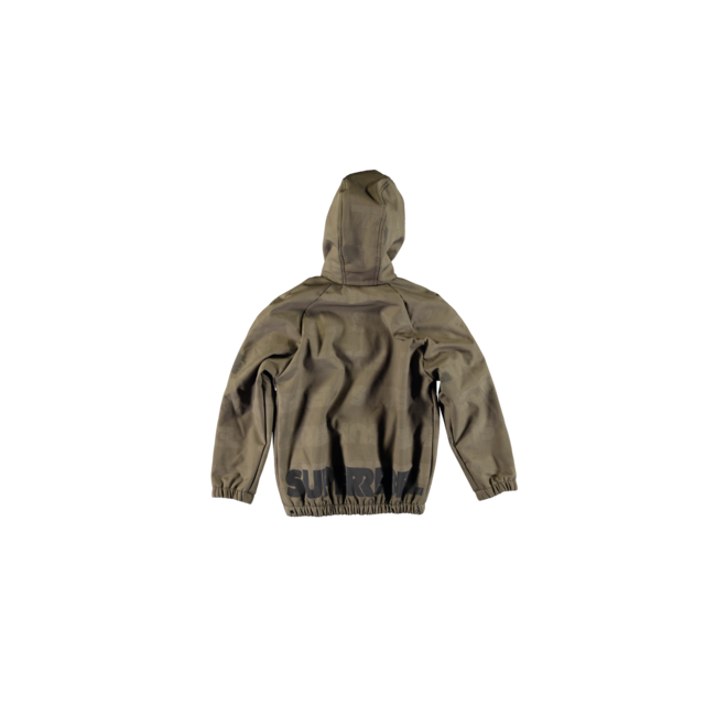 SUPERREBEL Jongens zomerjas softshell Leving - Army groen