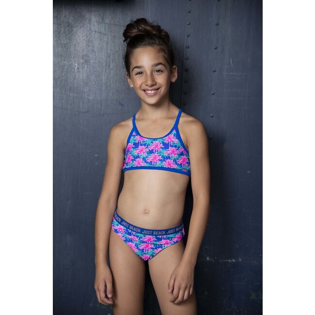 Just Beach Meisjes bikini - Palm tree AOP