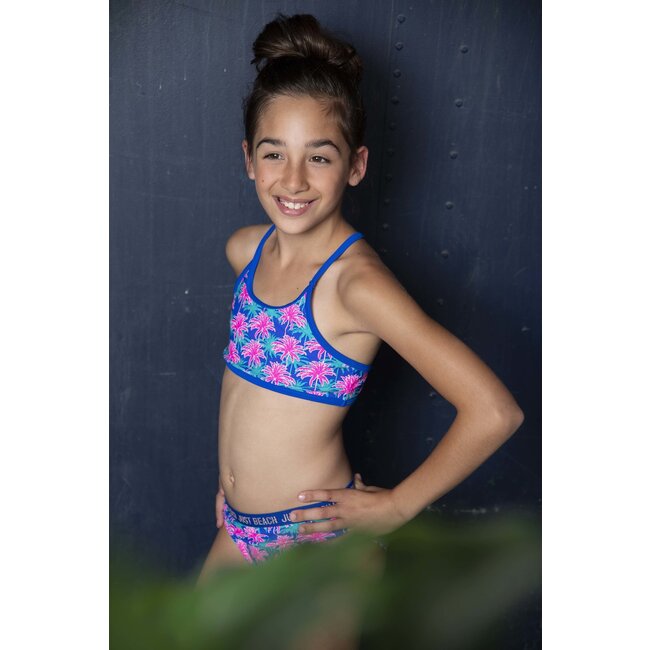 Just Beach Meisjes bikini - Palm tree AOP