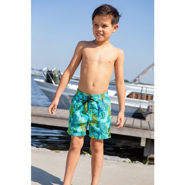 B.Nosy Jongens zwembroek - Tiger leaf