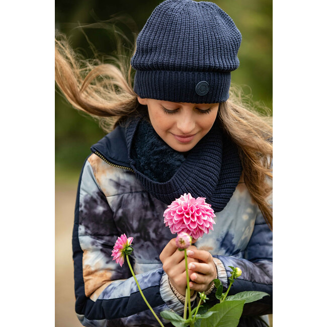 LOOXS 10sixteen Meisjes muts - Navy blauw