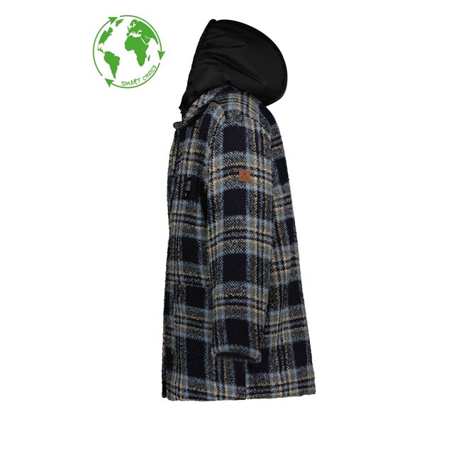 Like Flo Meisjes winterjas parka - Geruit