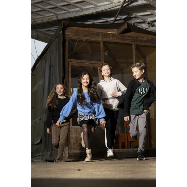 Indian Blue Jeans Meisjes rok tiger - Ultra marine blauw