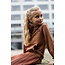 Quapi Meisjes rok - Riva - Donker blauw multi streep