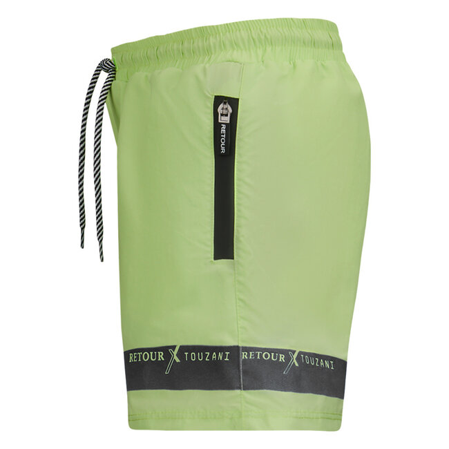 Retour Jeans X Touzani Jongens zwembroek - Free - Helder mint