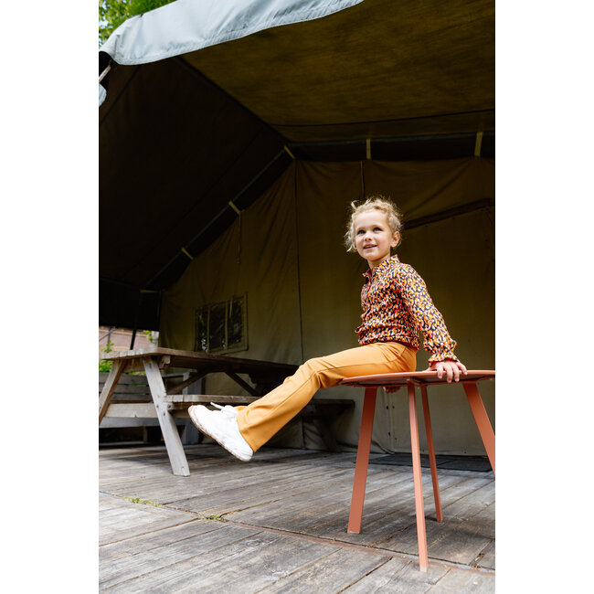 Quapi Meisjes blouse - Thais - AOP Multi stippen