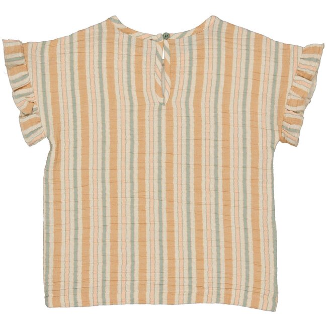 Quapi Meisjes blouse - Thalea - AOP Multi streep