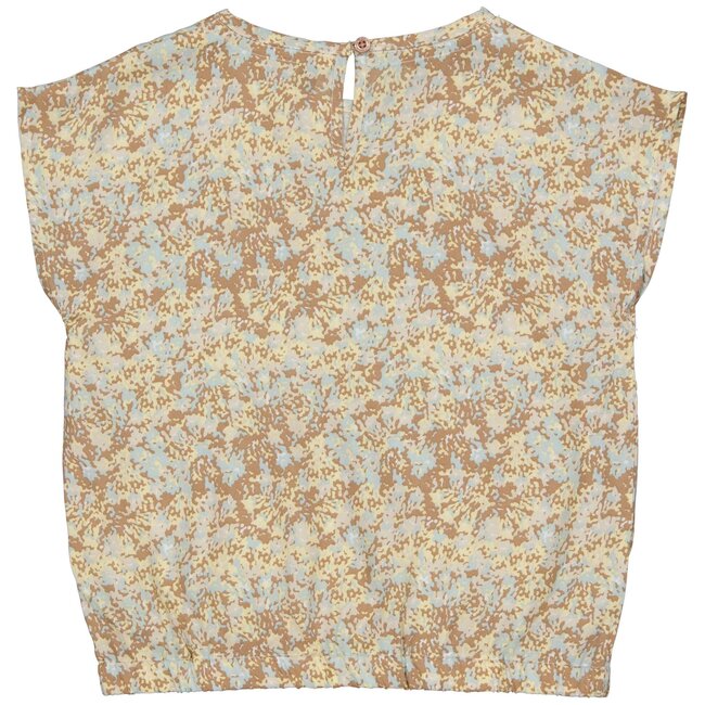 LEVV Meisjes blouse - Djada - AOP Multi abstract