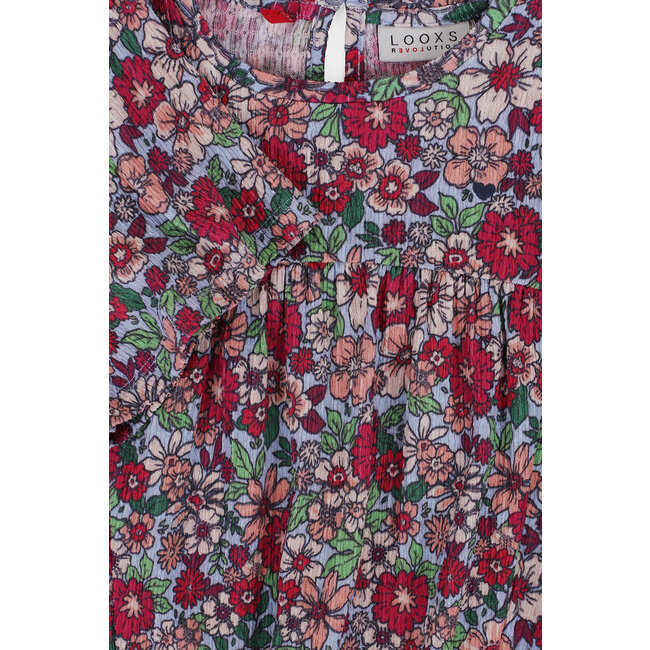 LOOXS Little Meisjes top fancy - Bloemenveld