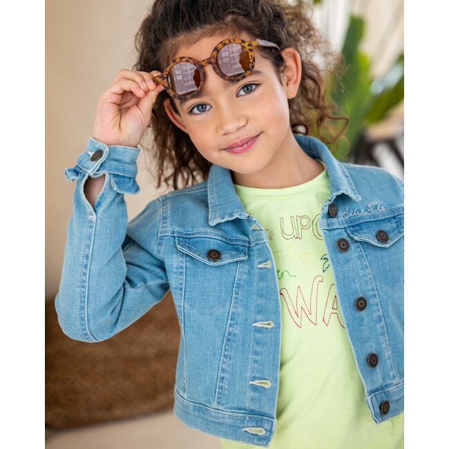 Like Flo Meisjes t-shirt - Pistache