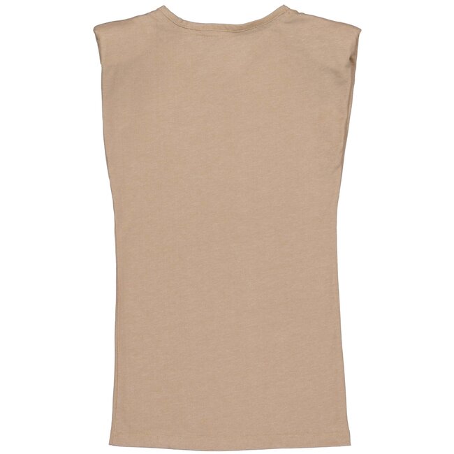 LEVV Meisjes jurk - Danouk - Taupe