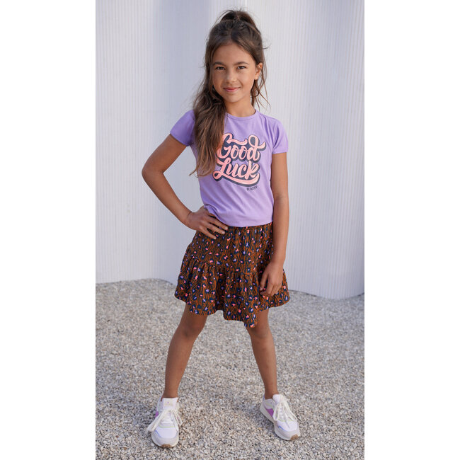 B.Nosy Meisjes rok - Joyful peanut leo AOP