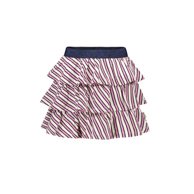 B.Nosy Meisjes rok 3-laags - Inspiring streep