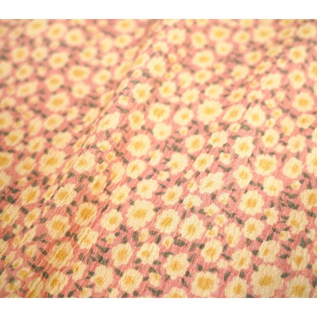 Like Flo Meisjes rok plisse 2-laags - Bloemen