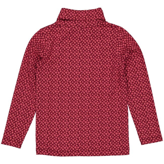 Quapi Meisjes shirt - Alice - AOP bloemen roze