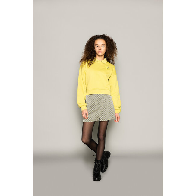 Frankie & Liberty Meisjes sweat shirt - Kim - Citronella