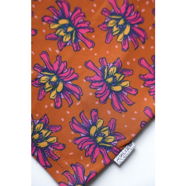 B.Nosy Meisjes shirt bruin - Oisin - Original bloemen