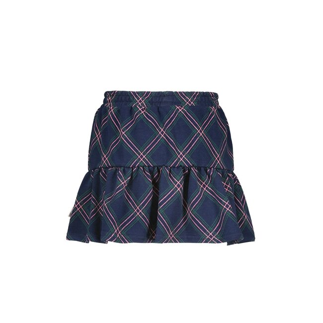 B.Nosy Meisjes rok grijs - Emy - Elegant geruit