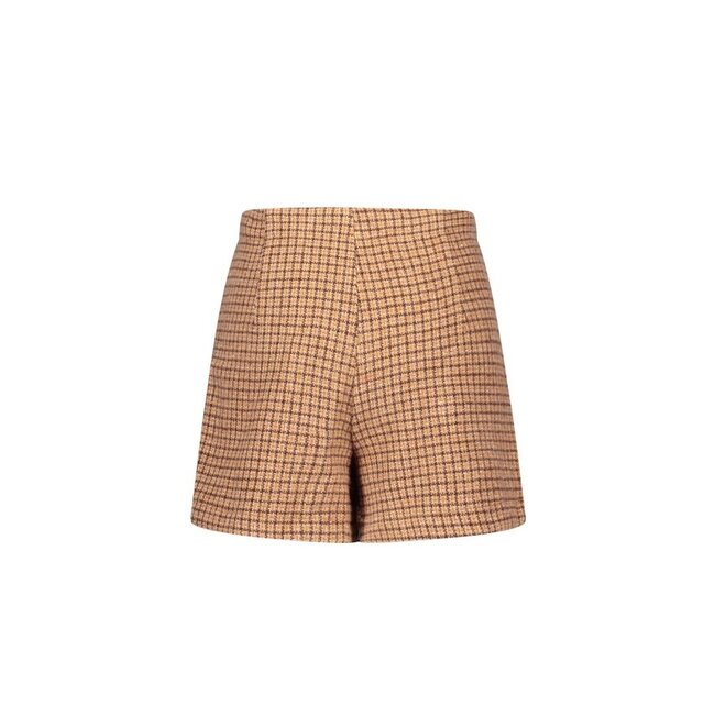 Like Flo Meisjes broek/rok pied de poule - Pdp roze