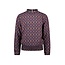 B.Nosy Meisjes blouse wavy print bruin - Venna - Victorious AOP