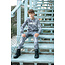 Lucky No. 7 Jongens broek - Minimal grijs