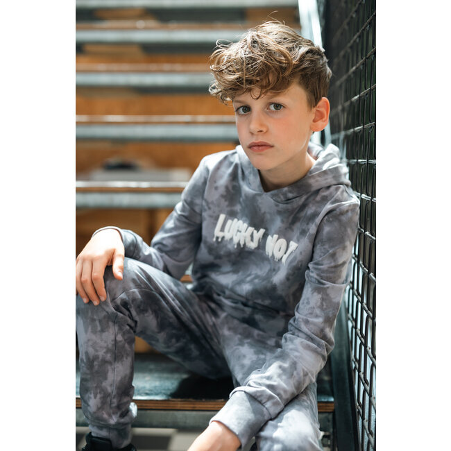 Lucky No. 7 Jongens broek - Minimal grijs