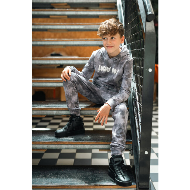 Lucky No. 7 Jongens broek - Minimal grijs